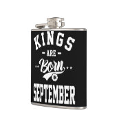 Mannen koningen worden geboren in september 2010 heupfles (Links)