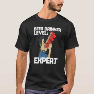 Mannen kooiverklaring bier Drink Alcohol Party L T-shirt