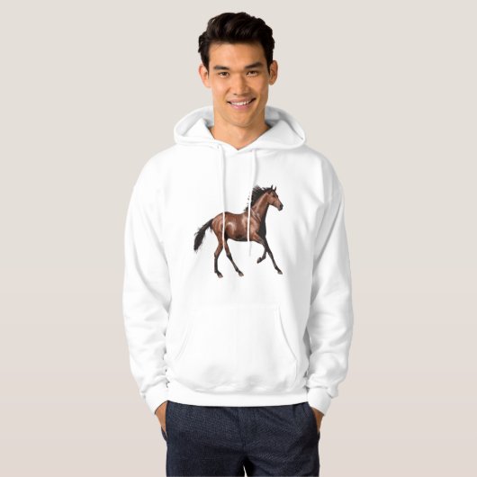 Mannen Koorts Hoodie (Voorkant volledig)