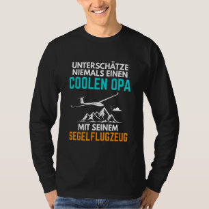 Mannen koploper voor Gezegde op vliegend voor gli T-shirt
