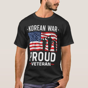 Mannen-Koreaans oorlogsveteraan T-shirt