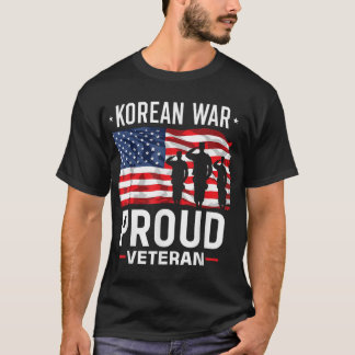 Mannen-Koreaans oorlogsveteraan T-shirt