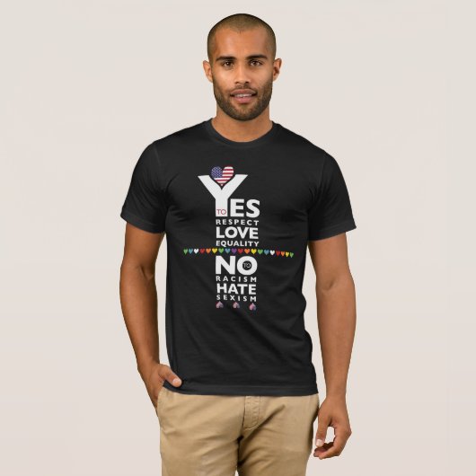 Mannen korte hoes T-shirt (Voorkant volledig)
