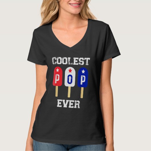 Mannen koudste Pop ooit populaire Mannen Beste pap T-shirt (Voorkant)