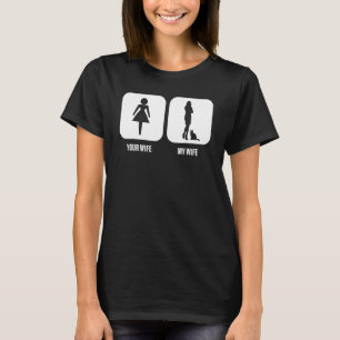 Mannen krake kat vrouw vrouw vrouw van mijn vrouw t-shirt