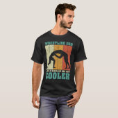 Mannen kringlooppap als een gewone da t-shirt (Voorkant volledig)