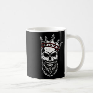 Mannen kroonschedel Mode Tattoo Koffiemok