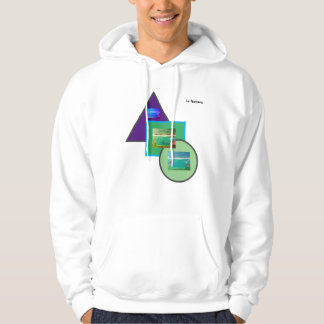 Mannen Kuifje met Schilderachtig overhemd Hoodie