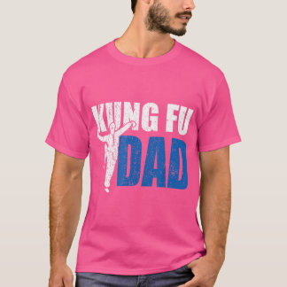 Mannen Kung Fu Dad Gift Idee Cool Kung Fu Vechten T-shirt