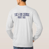 Mannen L/S lichte as Night Owl t-shirt g/n (Achterkant)