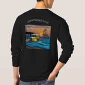 Mannen L/S T-shirt met afbeelding IslandDigitalArt (Achterkant)