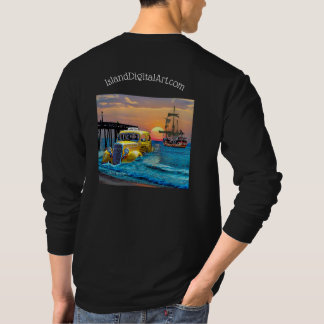 Mannen L/S T-shirt met afbeelding IslandDigitalArt
