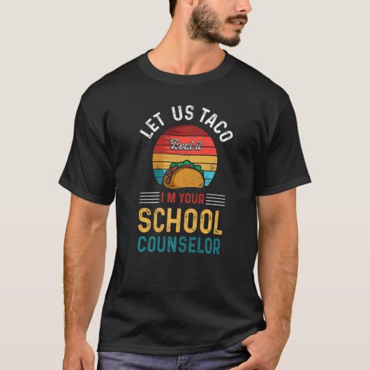 Mannen Laat ons erover praten in je schoolbegeleid T-shirt (Voorkant)