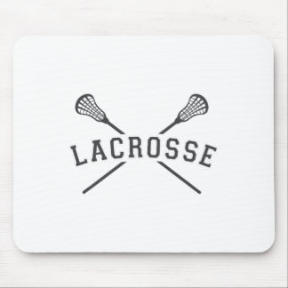 Mannen Lacrosse Team Crossed Sticks Koele Kleuren Muismat