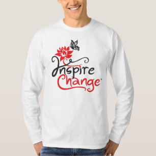 Mannen lang gestroomlijnd Shirt inspire veranderin