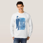 Mannen lange beschermhoes T Shirt (Voorkant volledig)