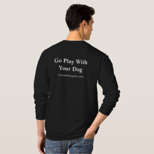 Mannen lange hoes - Oorspronkelijk GRC Logo wit T-shirt