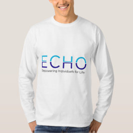Mannen Lange hoes Shirt ECHO Logo