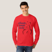 Mannen lange hoes t-shirt (Voorkant volledig)