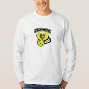 Mannen lange hoes van het Amerikaanse team FC T-Sh T-shirt