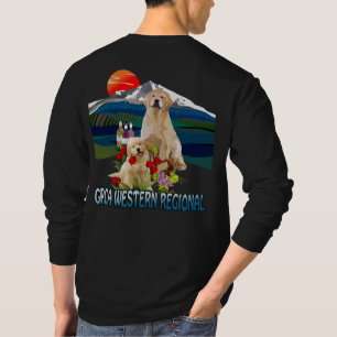Mannen Lange T-shirt met gulden retriever