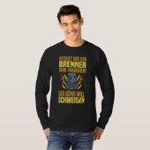 Mannen lassen Machines Wig Metaal Bouwer Locksmith T-shirt (Voorkant volledig)