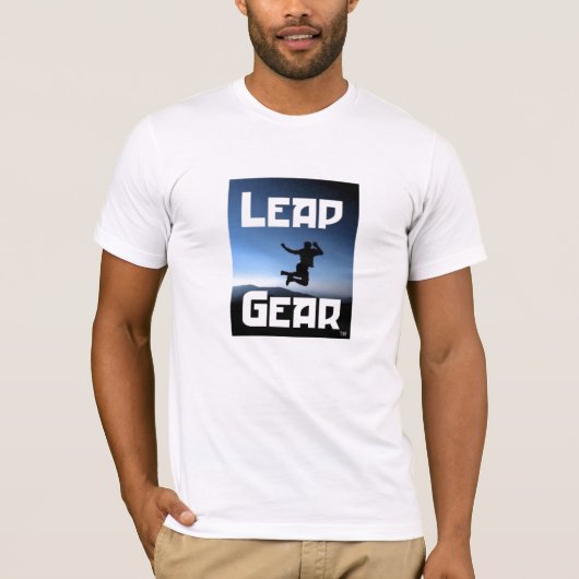 Mannen Leap Gear T-shirt (Voorkant)