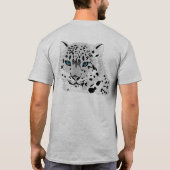 Mannen Leopard T-shirt (Achterkant)