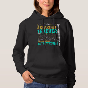 Mannen leraar in de klas is een normale leerschool hoodie
