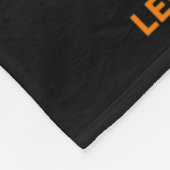 Mannen Leukemia Awareness Cadeaus Oom Vrouwen Kind Fleece Deken (Hoek)