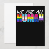 Mannen LGBT-verf Spletters Gay Beer Kaart (Voorkant / Achterkant)