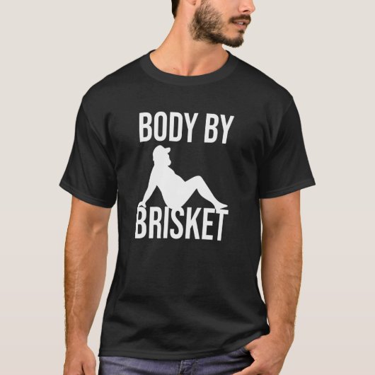 Mannen lichaam naar mandje t-shirt (Voorkant)
