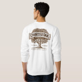 Mannen Licht gewicht Sweatshirt (Achterkant volledig)