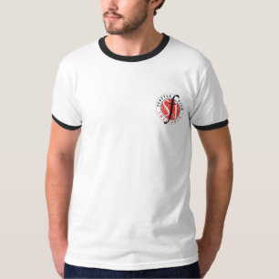 Mannen lichtblauwe ring SFI T T-shirt