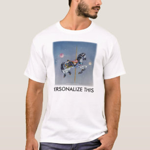 Mannen lichte t - shirts - Grey Mare Carousel Hors