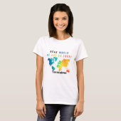 Mannen lieve wereld1 t-shirt (Voorkant volledig)