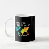 Mannen lieve wereld  koffiemok (Links)