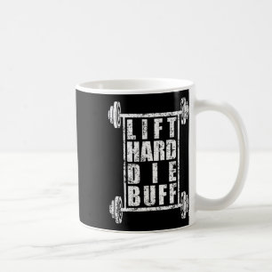 Mannen Lift Hard Die Buff Workout Bodybuilding Gym Koffiemok