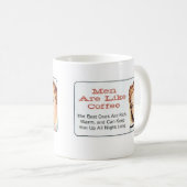 Mannen lijken op koffie-Mok Koffiemok (Voorkant rechts)