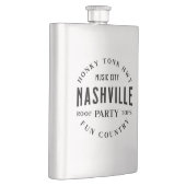 Mannen Liquor Country Western Steel Classic Flask Flacon (Rechts)