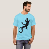 Mannen Lizard Jersey Cool Reptile Lizard Art Shirt (Voorkant volledig)