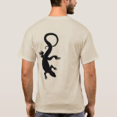 Mannen Lizard Sport Jacket T-shirt (Achterkant)