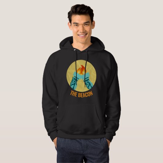 Mannen Logo Hoodie (Voorkant volledig)