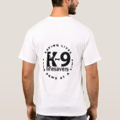 Mannen Logo-Meer beschikbare kleuren T-shirt (Achterkant)