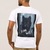 mannen (Lone Wolf Design) T-shirt (Achterkant)