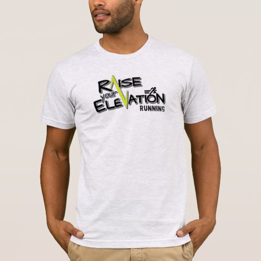 Mannen lopend Shirt (Voorkant)