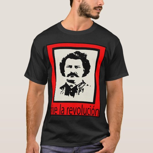 Mannen Louis Riel Revolucion T-shirt (Voorkant)