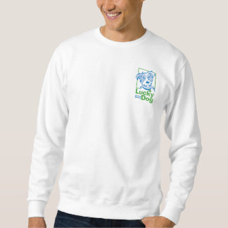 Mannen Lucky Dog Sweatshirt