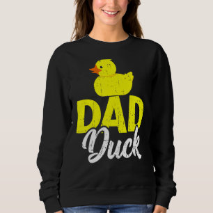 Mannen luidop Duckies Pap Duck Vaderdag Trui