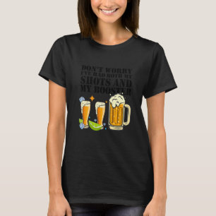 Mannen maakt me niet zorgen dat ik zowel mijn scho t-shirt